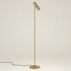Paris gulvlampe messing