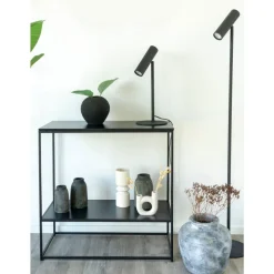 Paris gulvlampe sort