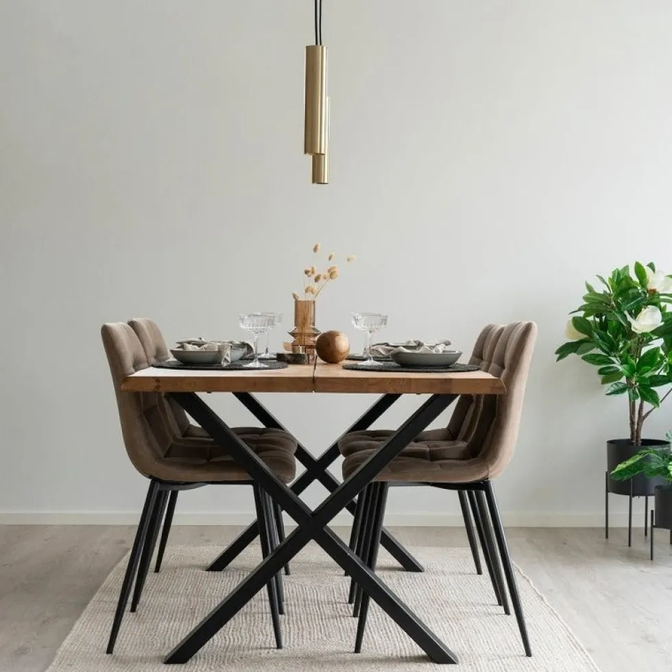 Paris taklampe messing