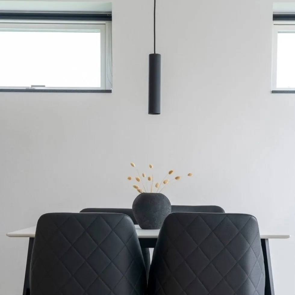 Paris taklampe sort