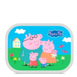 Peppa Gris matboks rominndeling 17,5 x 13 x 6 cm