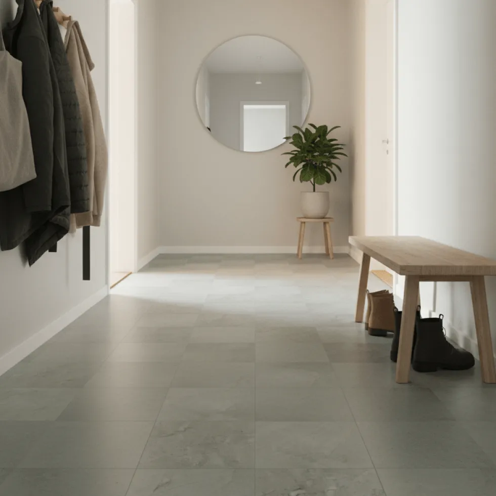 8-pk Amsterdam spearmint selvklebende fliser 40 x 40 cm