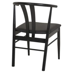 2-pk Artenara spisestol sort