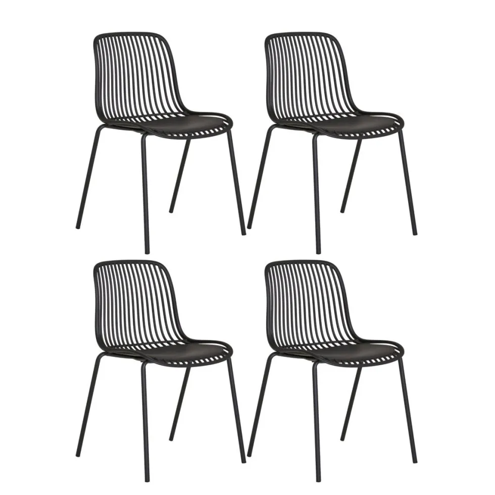 4-pk Branson hagestol sort