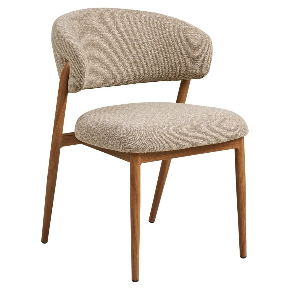 2-pk Cavi spisestol eikefarget