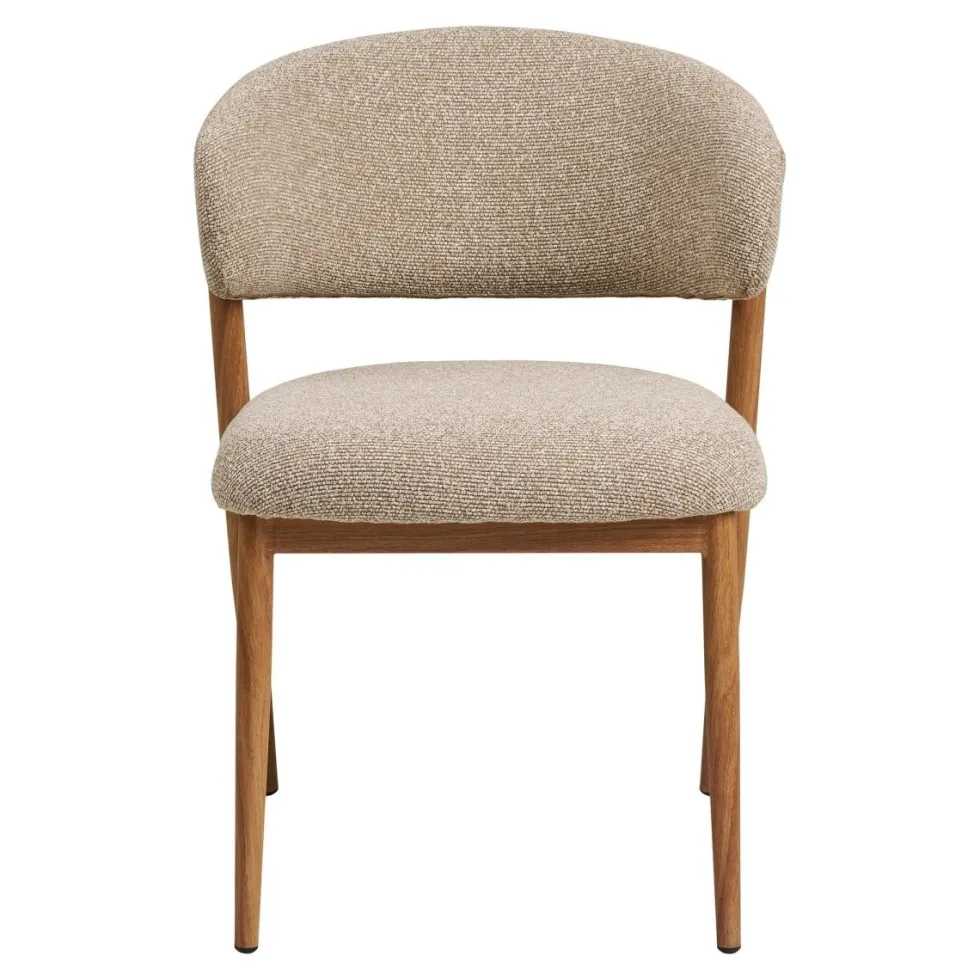 2-pk Cavi spisestol eikefarget