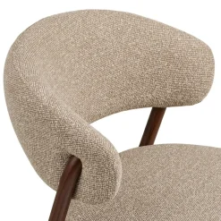 2-pk Cavi spisestol sand/valnøttfarget