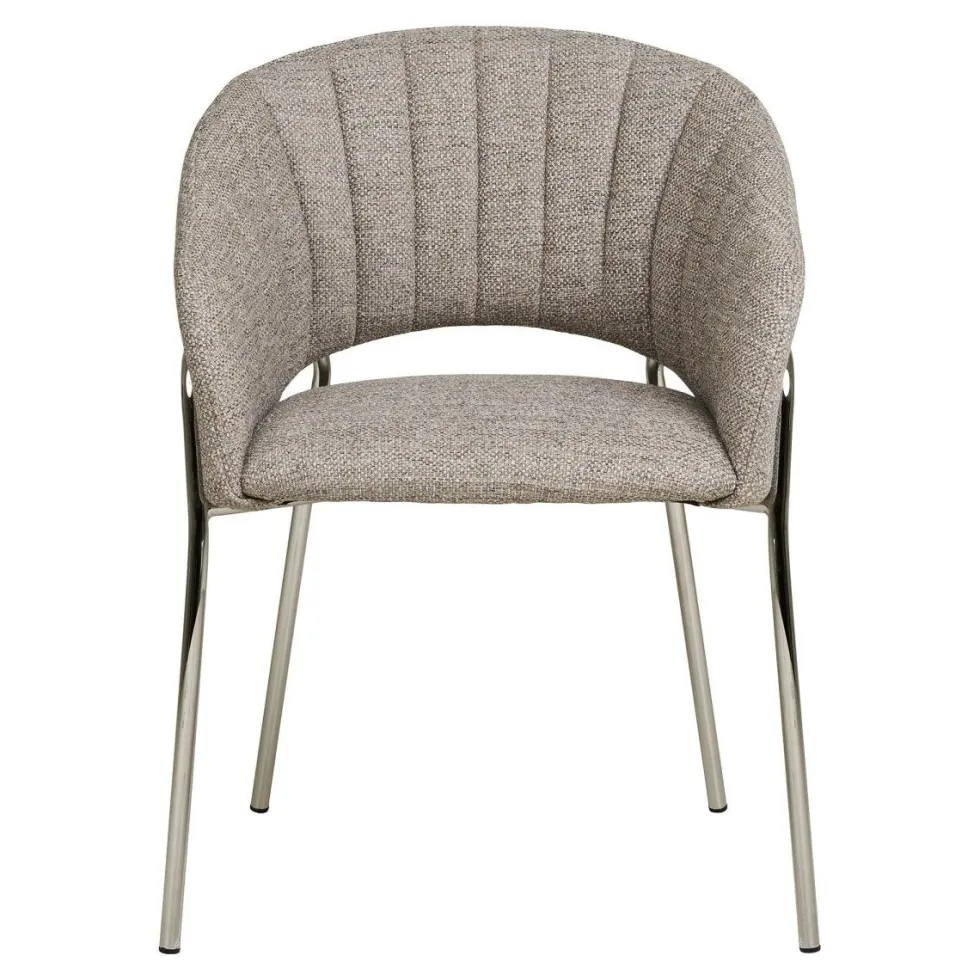 2-pk Costa spisestol lys grå