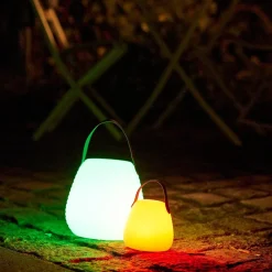 2-pk Derry LED lampe, oppladbar