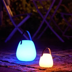 2-pk Derry LED lampe, oppladbar