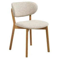 2-pk Dunkirk spisestol natur/beige