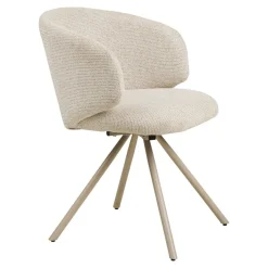 2-pk Fulham dreibar spisestol sand