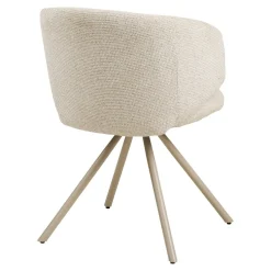 2-pk Fulham dreibar spisestol sand