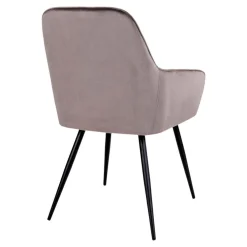 2-pk Harbo spisestol lys brun velur