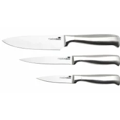 3-pk Knivsett i rustfritt stål Acero
