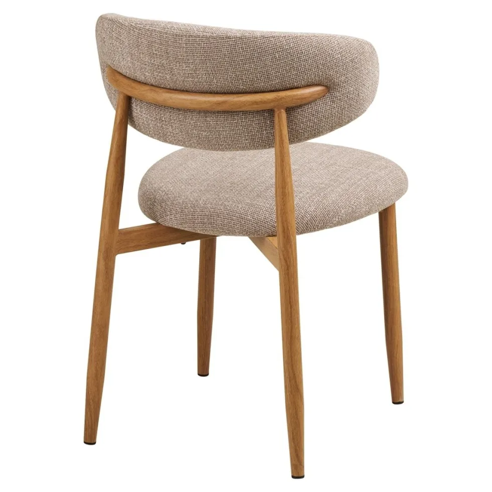 2-pk Levanto spisestol eikefarget