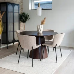 2-pk Maceda spisestol beige
