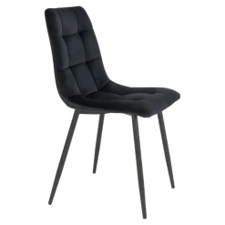 2-pk Middelfart spisestol sort