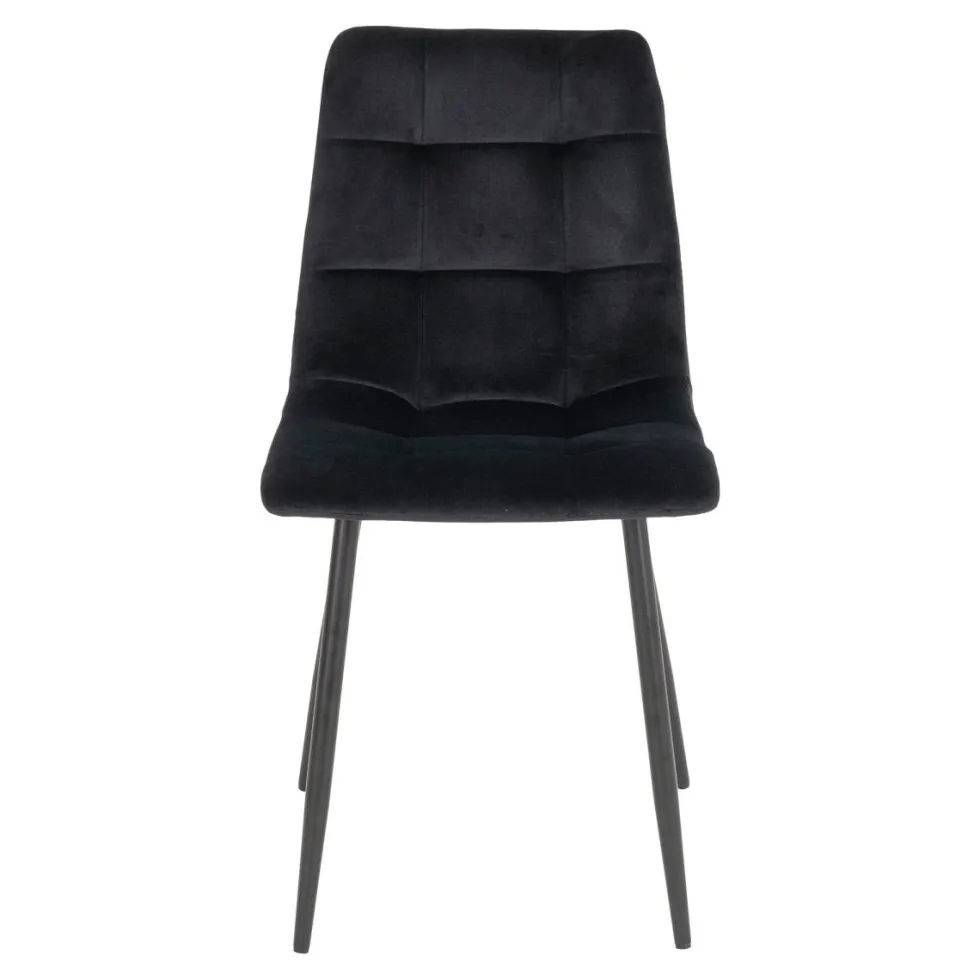 2-pk Middelfart spisestol sort