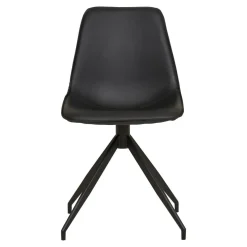 2-pk Monaco dreibar spisestol sort