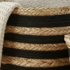 2-pk oppbevaringskurver stripet Sort/Natur