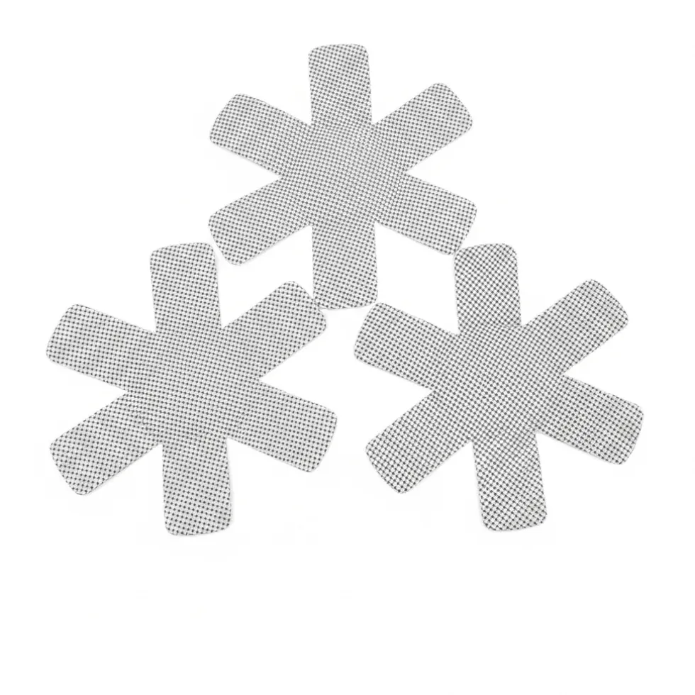 3-pk Pannebeskytter grå 38 cm