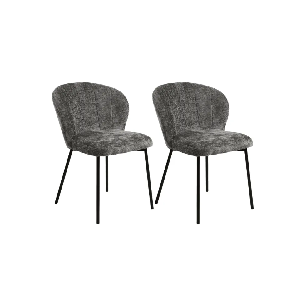 2-pk Roanne spisestol sand
