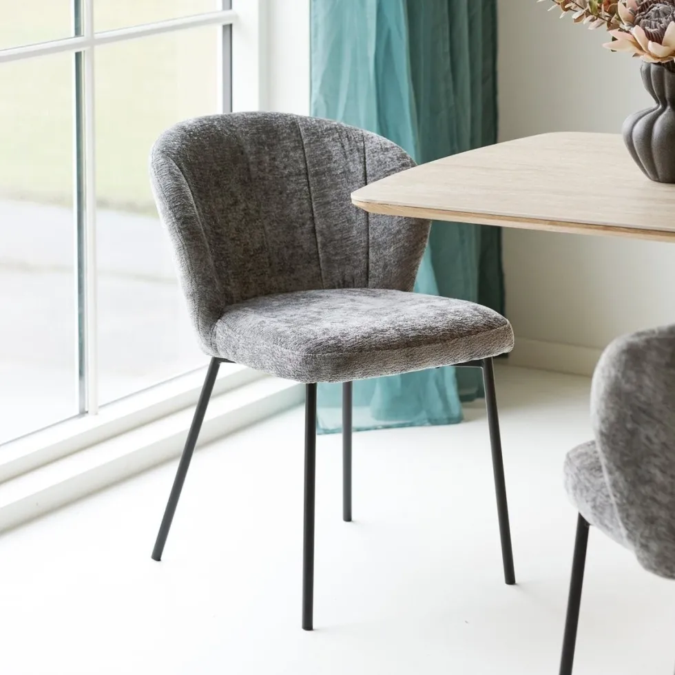 2-pk Roanne spisestol sand