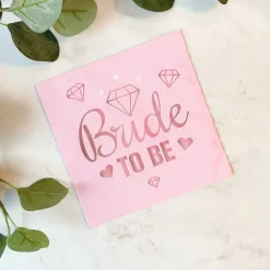 20-pk Servietter Bride to Be