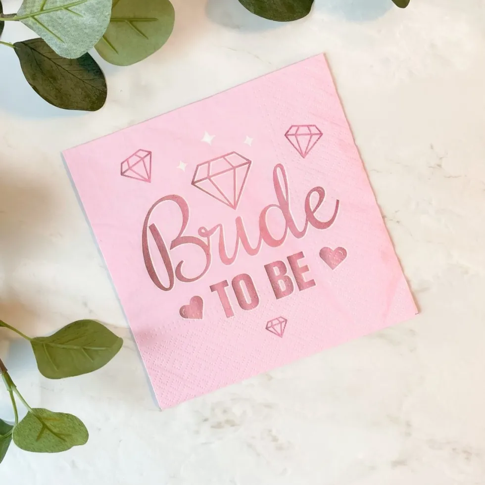 20-pk Servietter Bride to Be