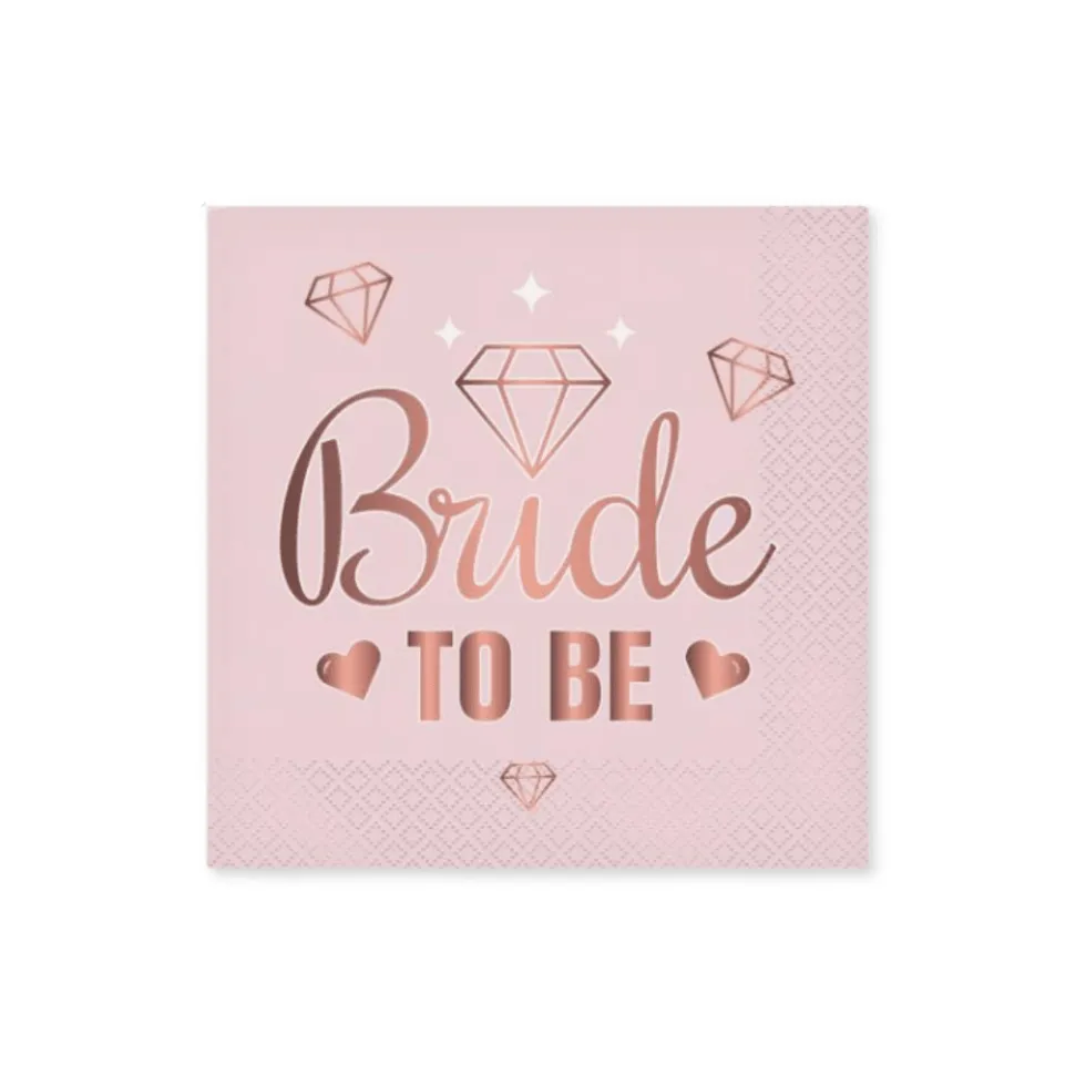20-pk Servietter Bride to Be