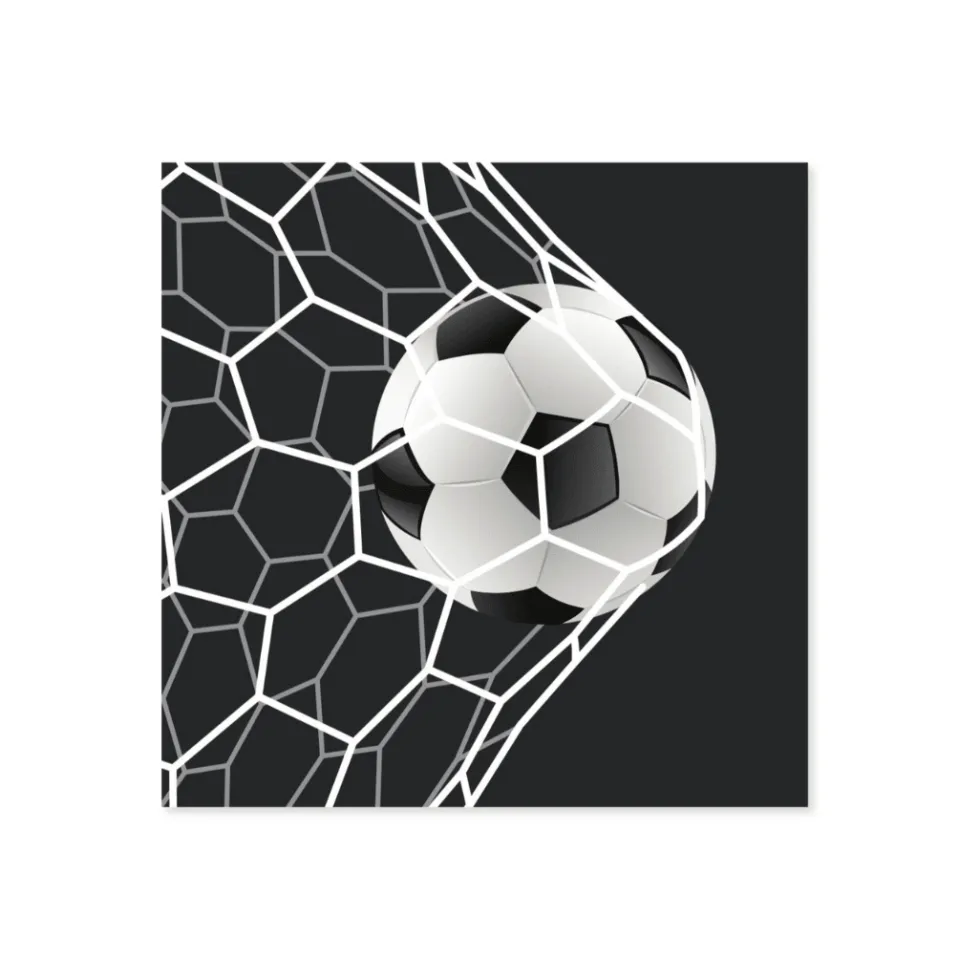 20-pk Servietter med fotball