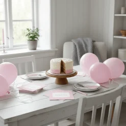 20-pk Servietter til dåp, rosa