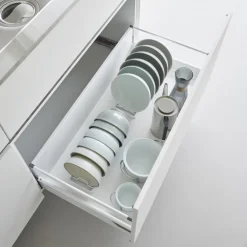3-pk skål- og tallerkenstativ hvit