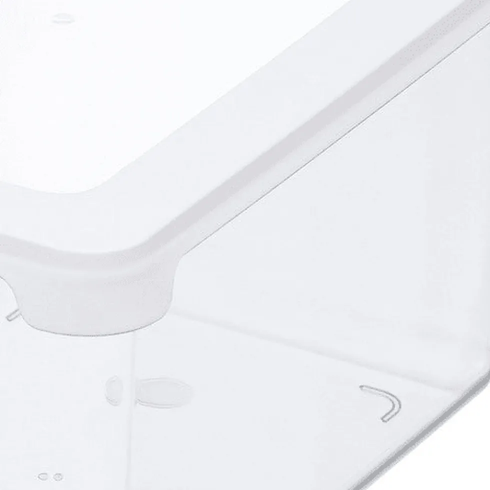 4-pk SmartStore Vision oppbevaringsboks med lokk 1,65 liter