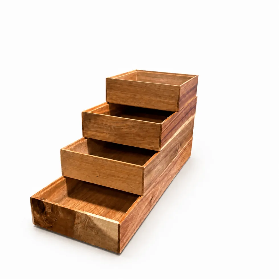 4-pk Stabelbar organiseringsett