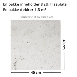 8-pk Sydney selvklebende fliser