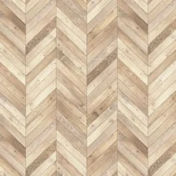 8-pk Wooden Harmony selvklebende fliser fiskebein 40 x 40 cm