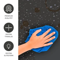 Premium antrasitt grå matt kontaktplast