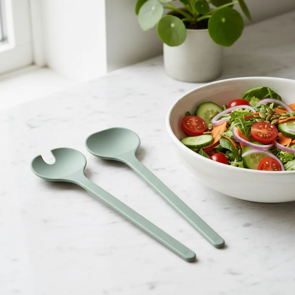 Salatbestikk Silueta Nordic sage 2 deler 29 cm