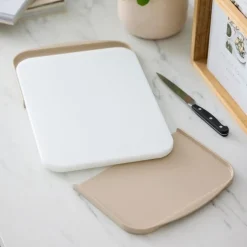 Skjærefjøl med brett Separa beige