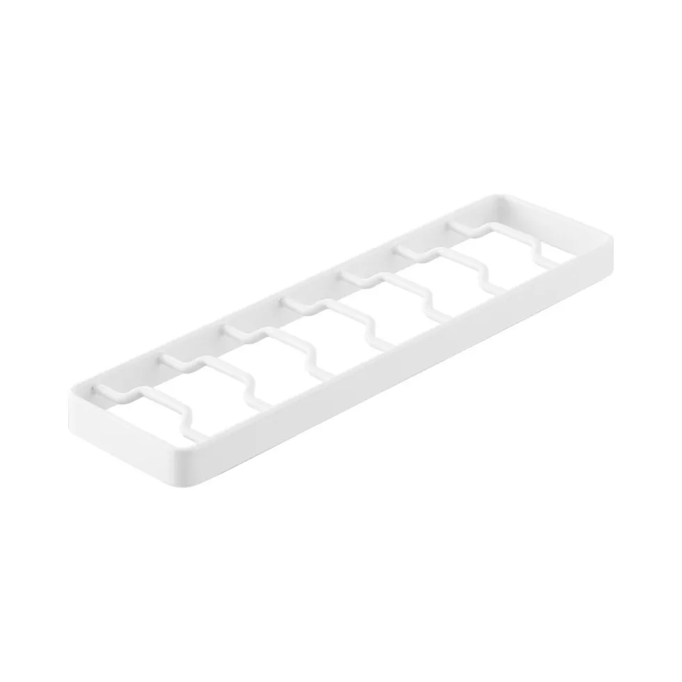 Skålstativ liten hvit 32 x 8,6 cm