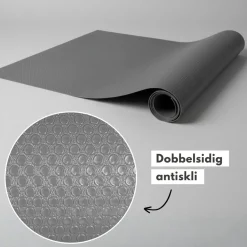 Skuffeinnlegg antiskli, grå
