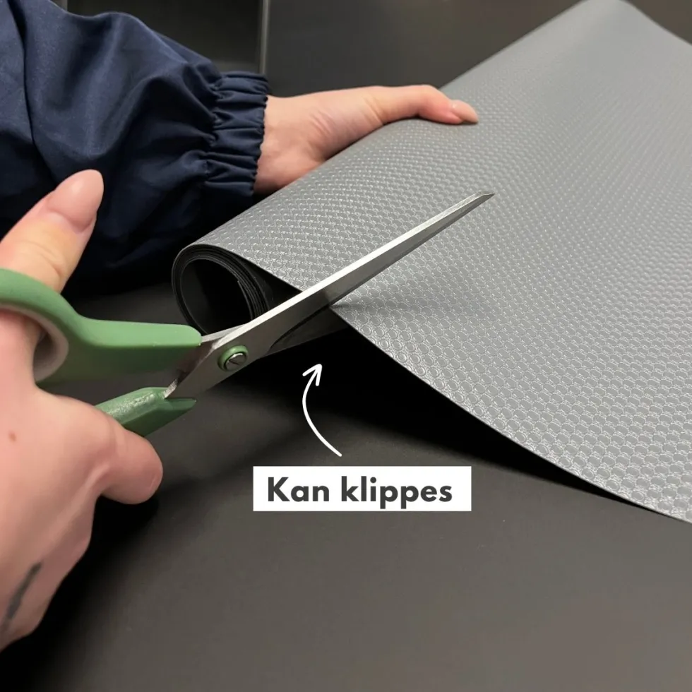 Skuffeinnlegg antiskli, grå