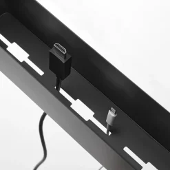 Smart oppbevaringsboks til bord, sort 30 x 10 cm