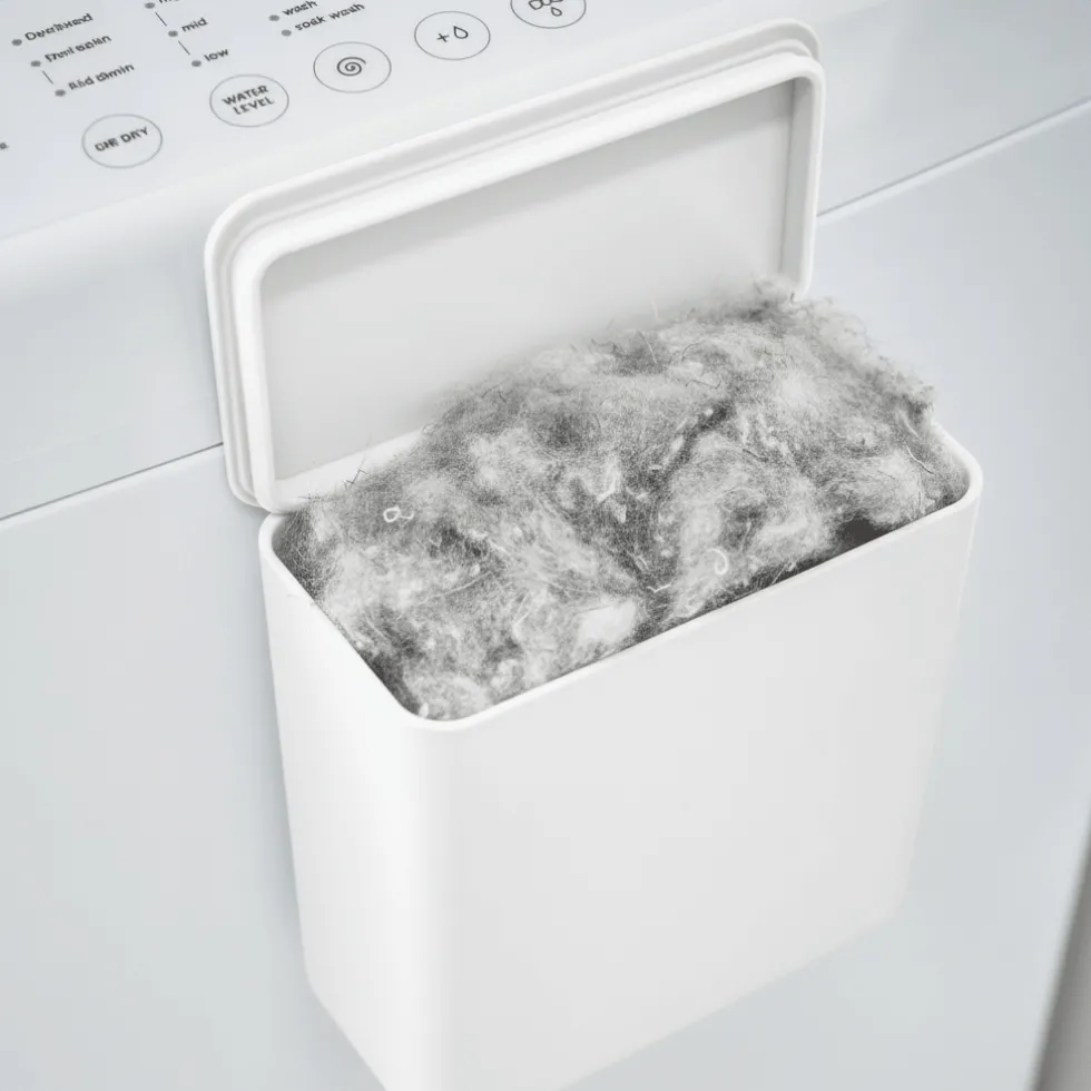 Smart sett til vaskemaskin hvit, 2 deler