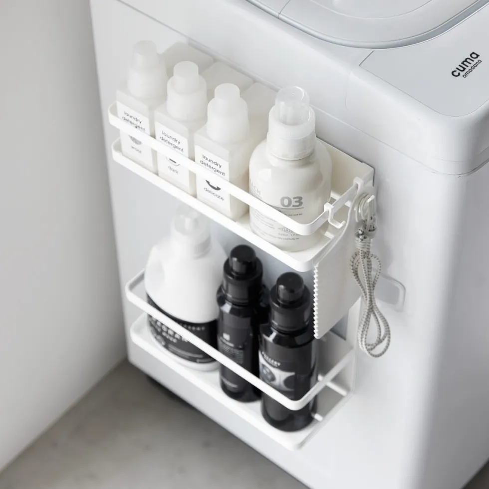 Smart sett til vaskemaskin hvit, 2 deler