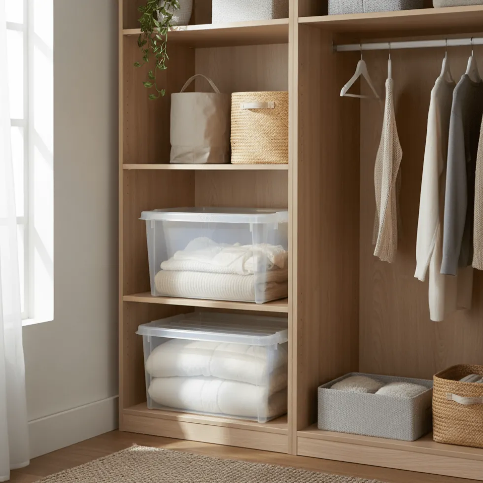 SmartStore™ Classic oppbevaringsboks med lokk 46 L
