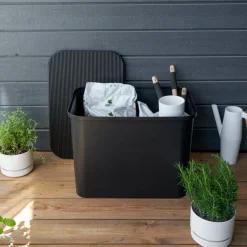 SmartStore™ Collect 76 L + Lokk sett sort