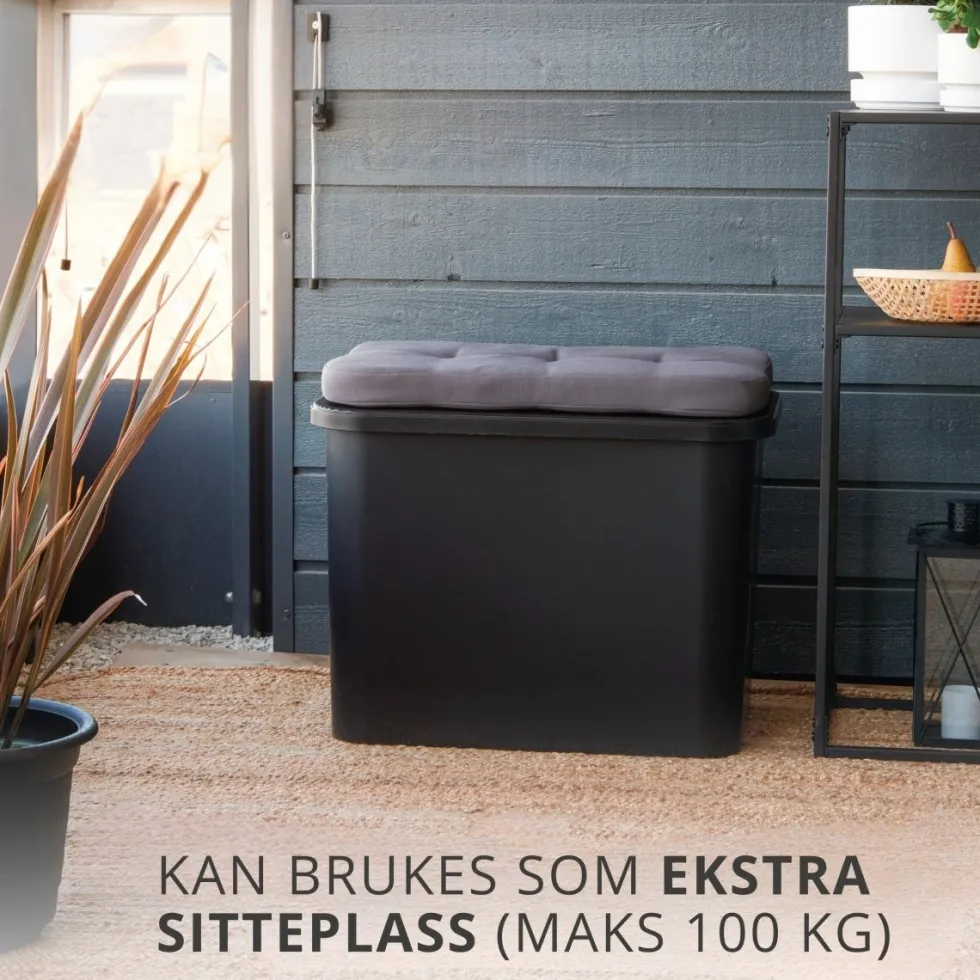 SmartStore™ Collect 76 L + Lokk sett sort